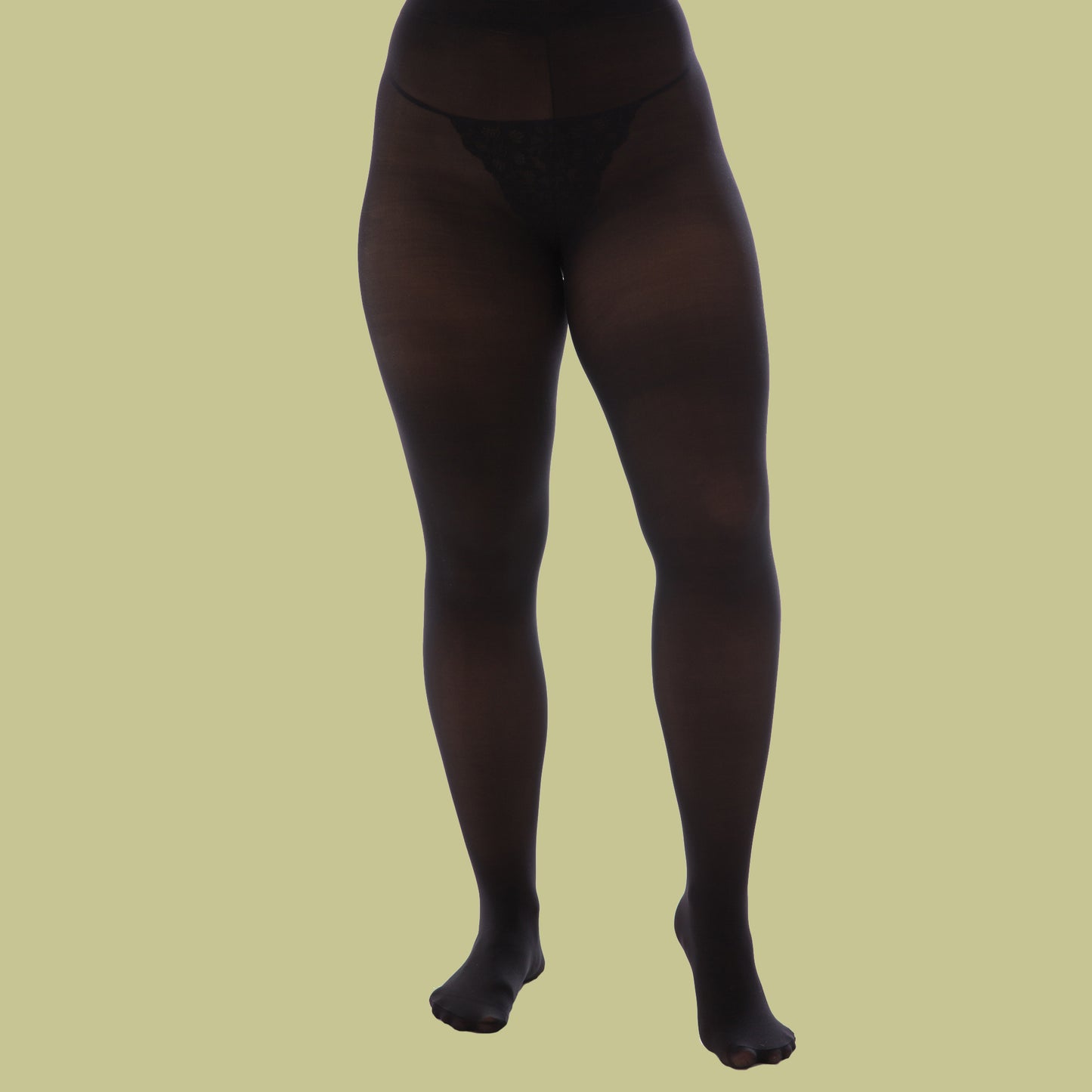 
                  
                    Recycled 50 denier black tights 
                  
                