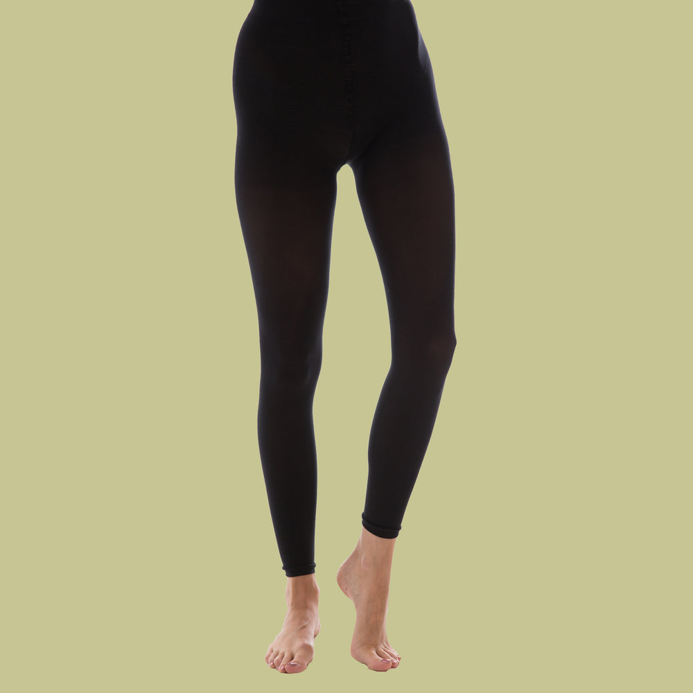 
                  
                    80 Denier Recycled Black Footless Tights
                  
                