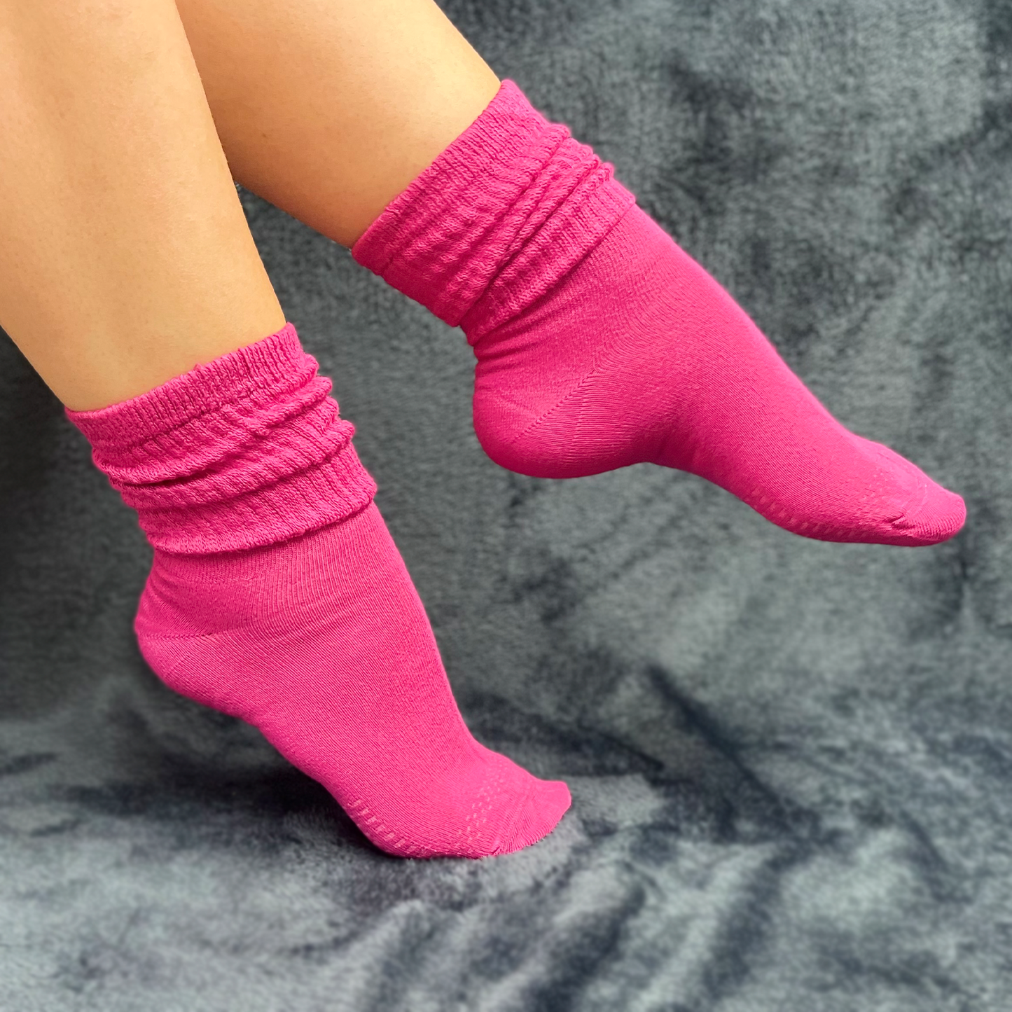 Socks in Bright Pink