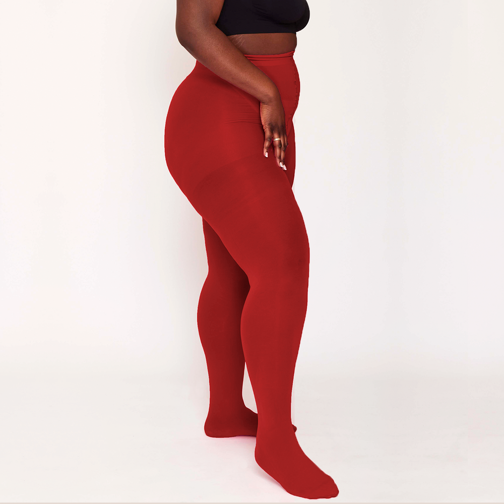 
                  
                    80 Denier Tights in Crimson
                  
                