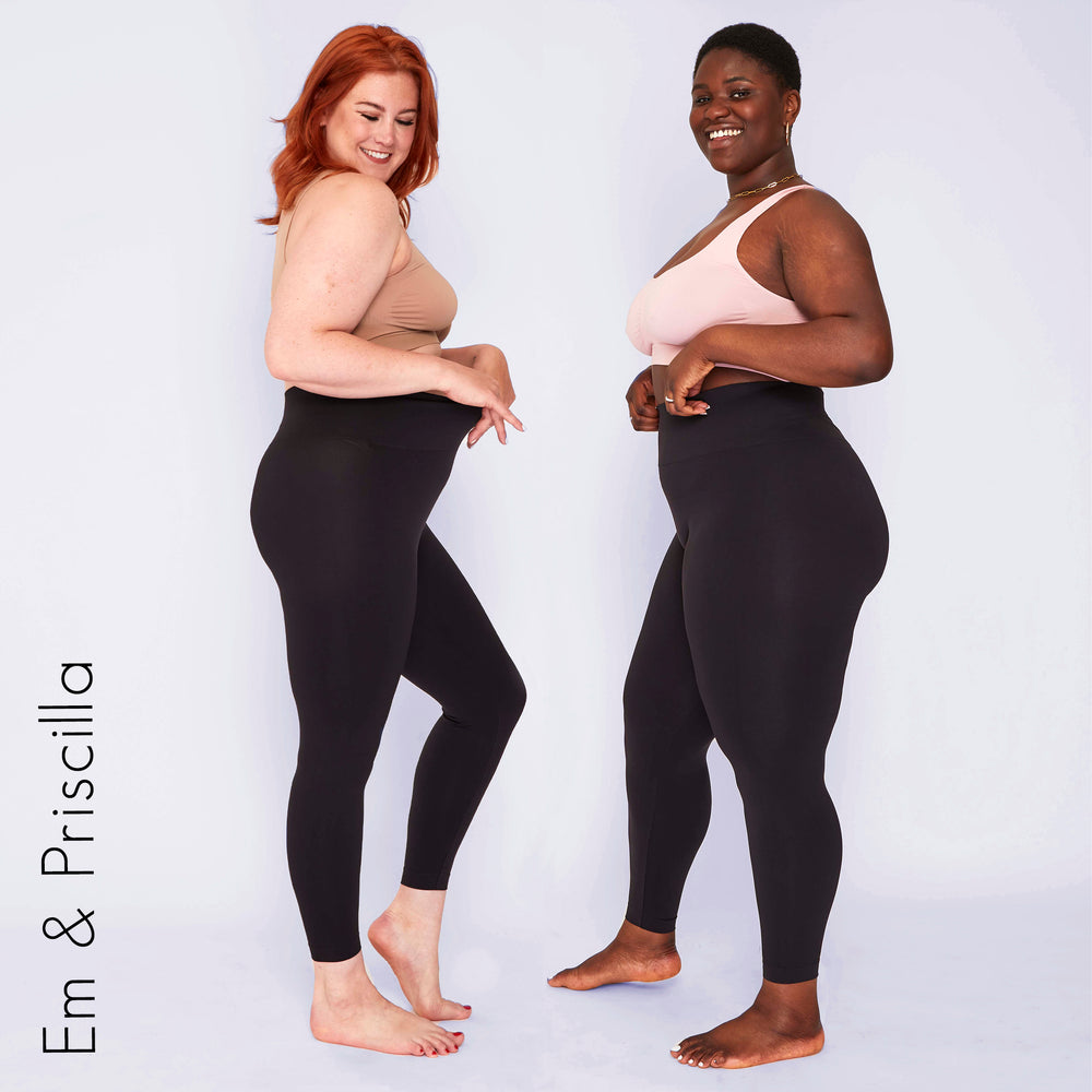 
                  
                    Black seamless leggings
                  
                