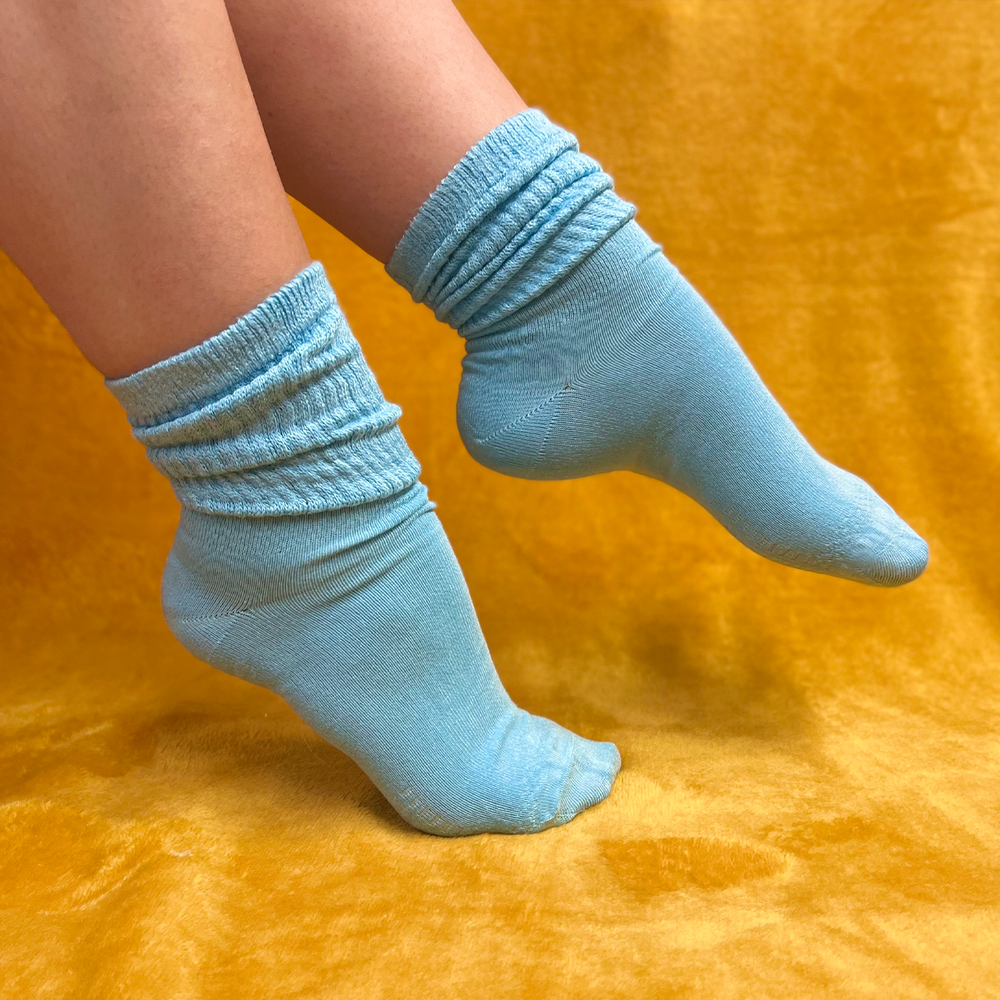 
                  
                    Light Blue Socks
                  
                