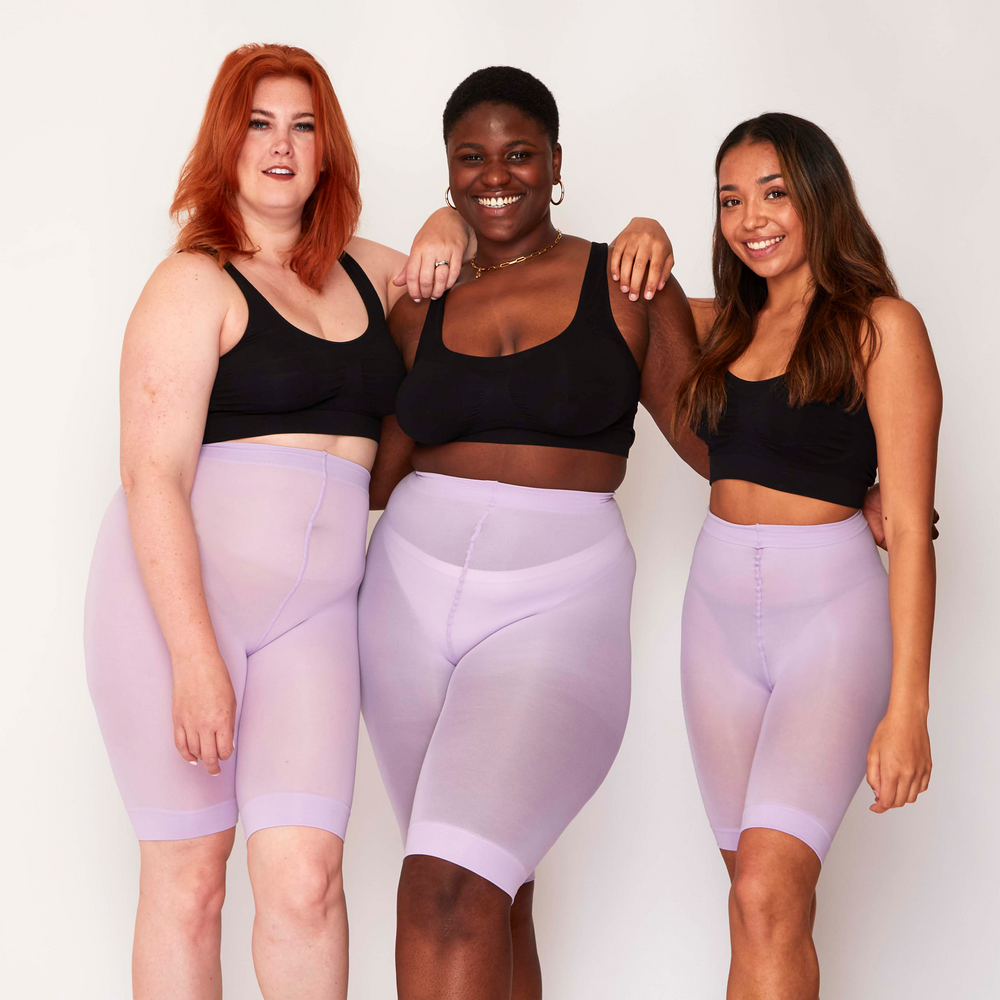 
                  
                    Anti-Chafing Shorts in Lilac
                  
                