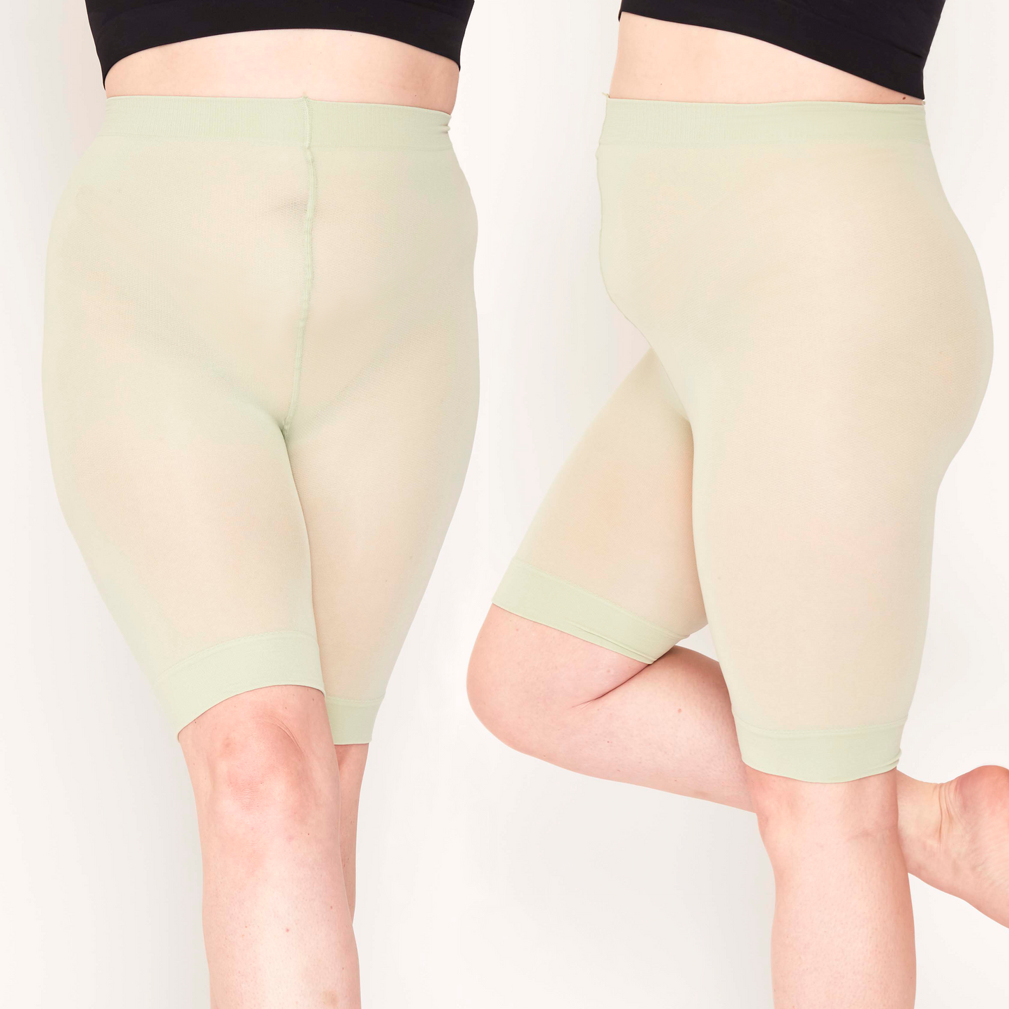 
                  
                    Anti-Chafing Shorts in Soft Sage
                  
                