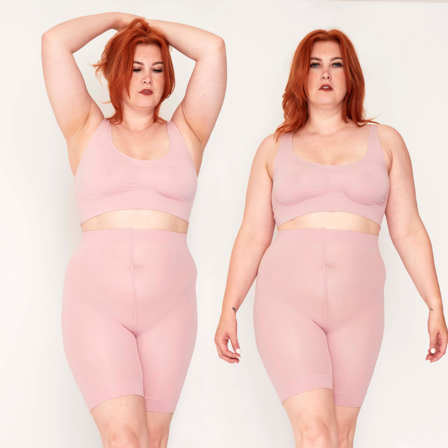 
                  
                    Anti-Chafing Shorts in Soft Pink
                  
                
